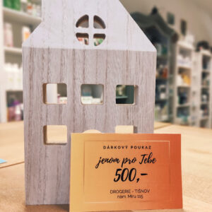 Dárkový poukaz Drogerie - Tišnov 500