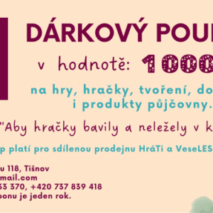Dárkový poukaz HráTi - 1000