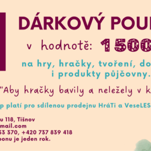 Dárkový poukaz HráTi - 1500