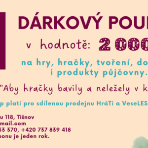 Dárkový poukaz HráTi - 2000