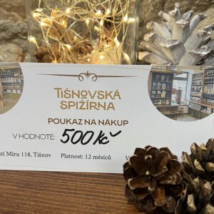 Dárkový poukaz Tišnovská spižírna - 500
