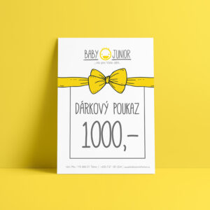 Dárkový poukaz Baby Junior Tišnov - 1000