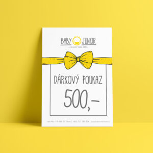Dárkový poukaz Baby Junior Tišnov - 500